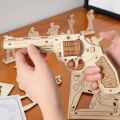 RoboTime 3D wooden mechanical puzzle Revolver Corsac